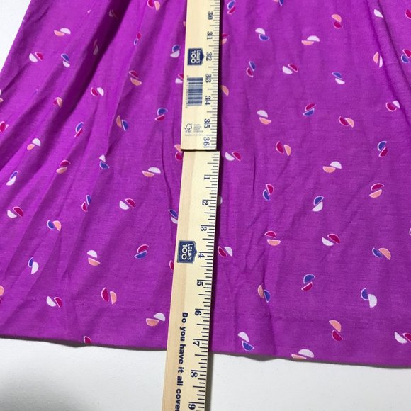 Vintage 1960s Summer Spring Print Dress Fit and Flare Belted - Picture 13 of 16